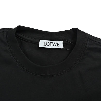 Loewe/Loewei wave logo printed short sleeves