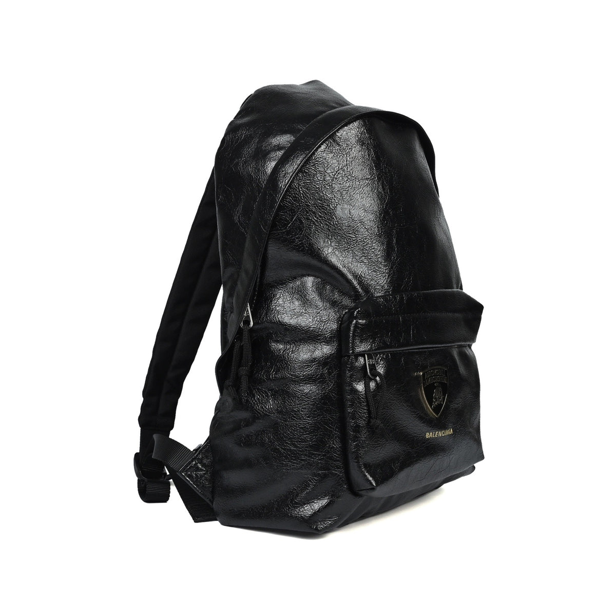 Balenciaga/Balanciaga Lamborghini joint oil wax leather backpack