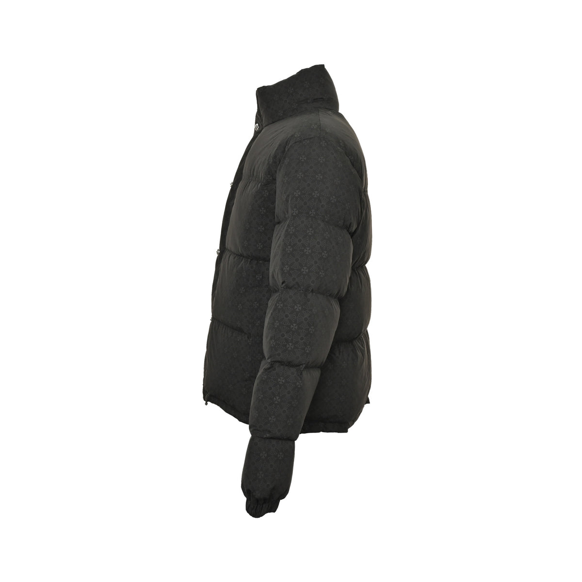 Chrome Hearts/Chrome Heart Dark Pattern Jacquard Down Jacket