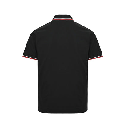 Prada silicone trim Polo short sleeves