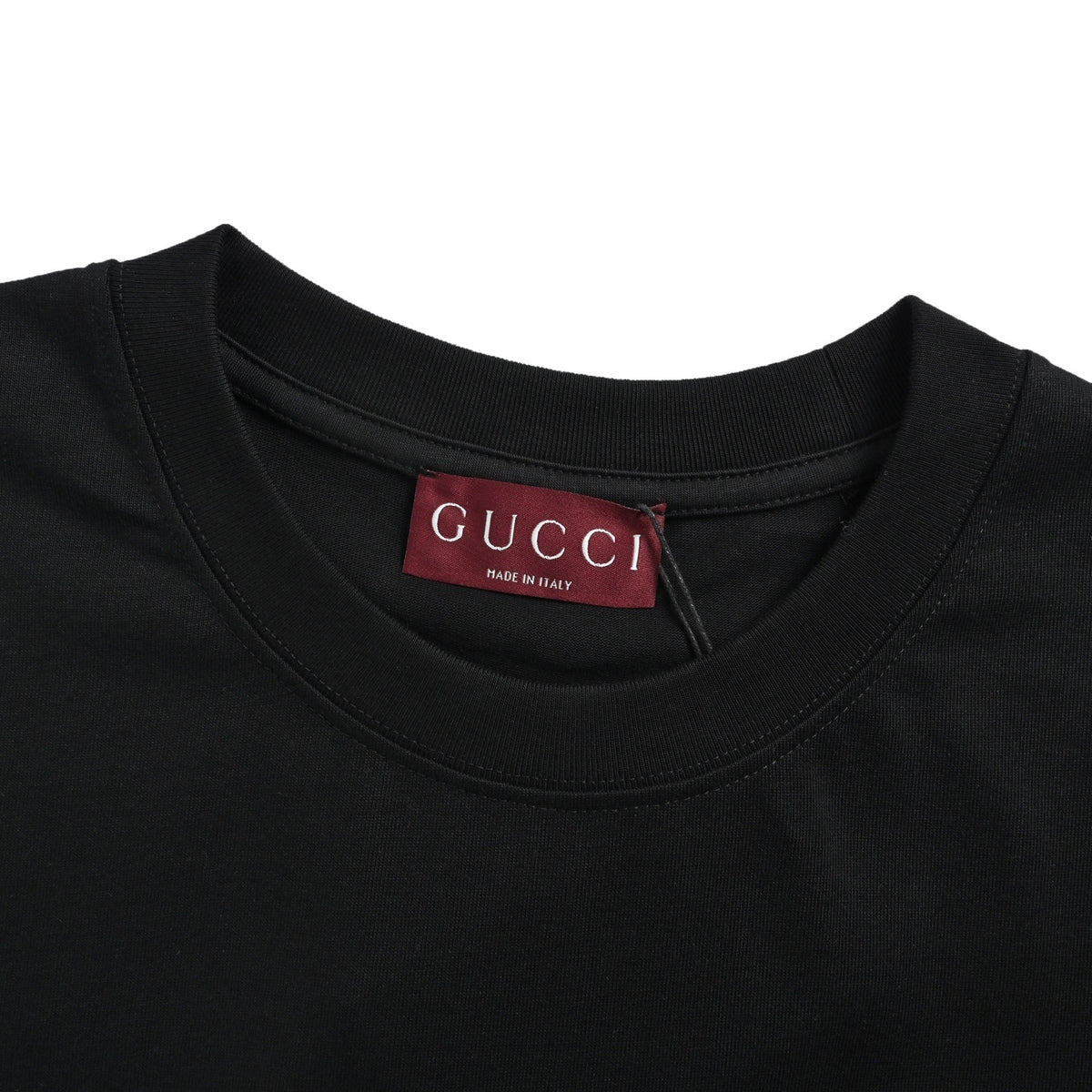 Gucci GG embroidered letter short sleeves