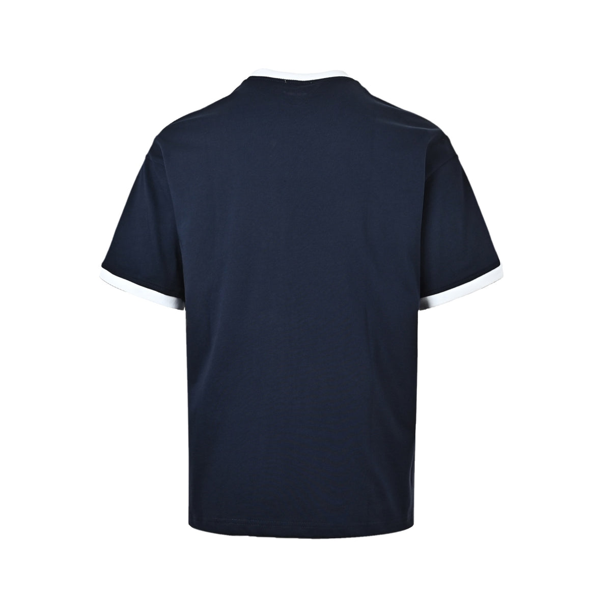 Celine 26ss contrast ribbed logo printed short sleeves
