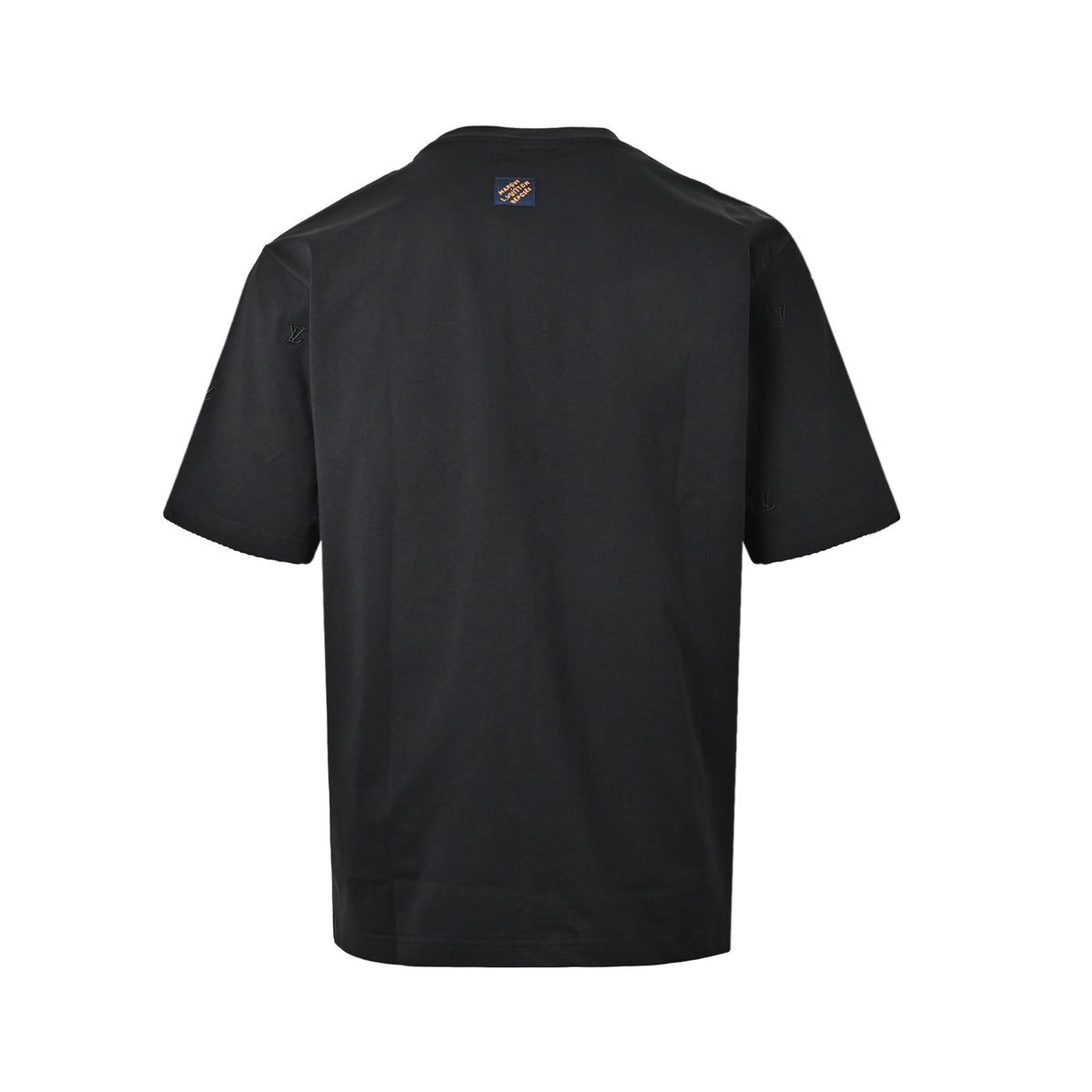 LouisVuitton/Louis Vuitton 26ss full dark pattern embroidered logo short sleeves