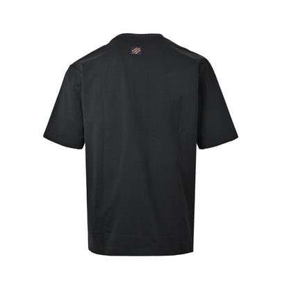 LouisVuitton/Louis Vuitton 26ss full dark pattern embroidered logo short sleeves