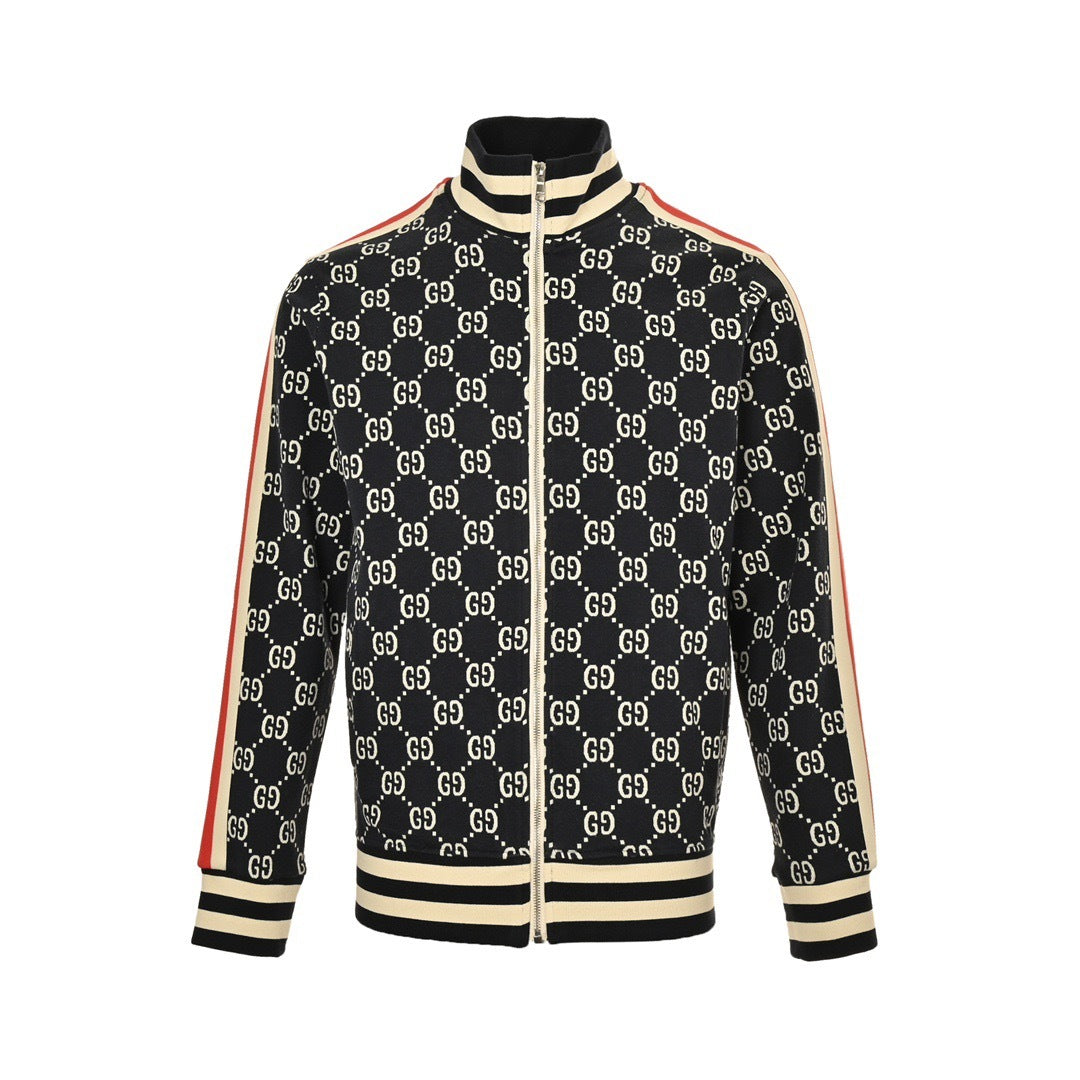 Gucci classic all-over jacquard logo suit jacket