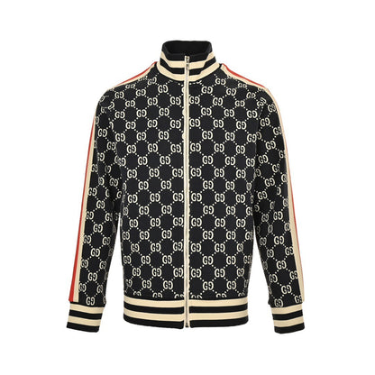 Gucci classic all-over jacquard logo suit jacket