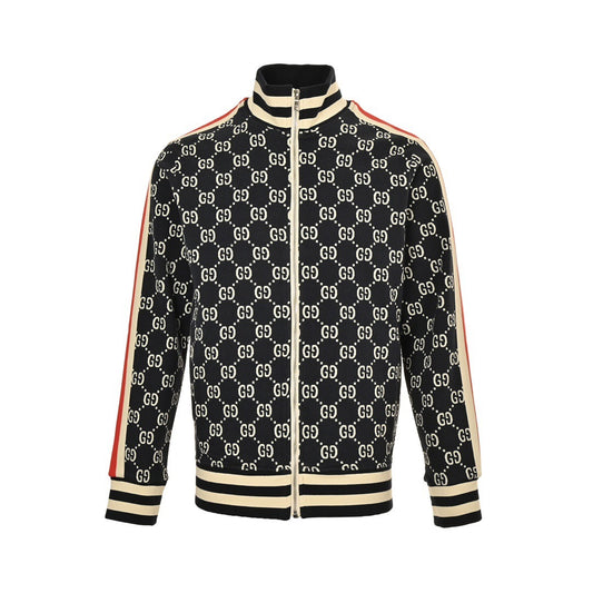 Gucci classic all-over jacquard logo suit jacket