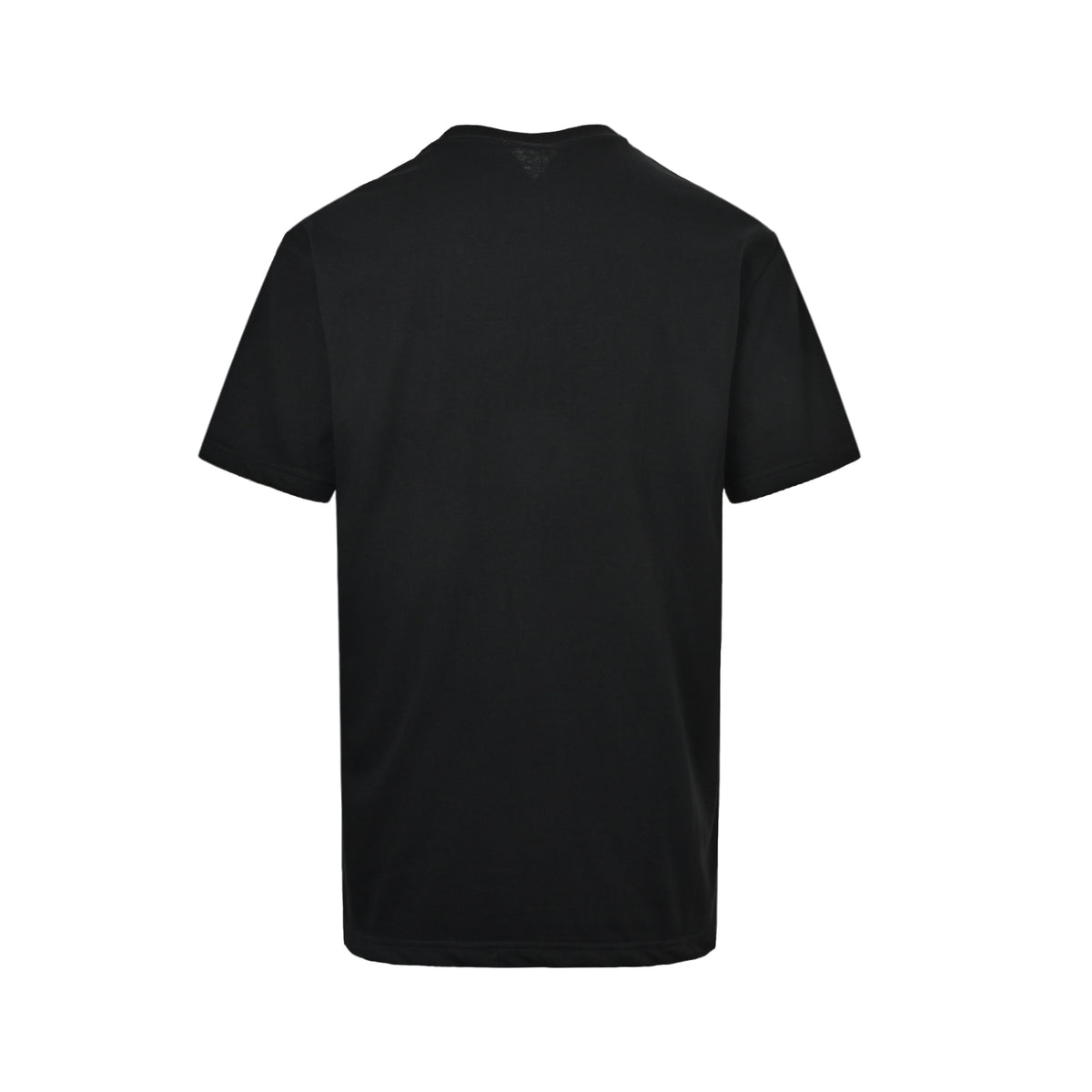 Moncler/muzzle short sleeves with black label logo embroidered on the chest