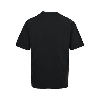 Dior 26ss badge printed letter embroidered short sleeves