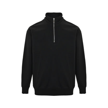 Dior 24Fw circular embroidery half-zip stand collar sweatshirt