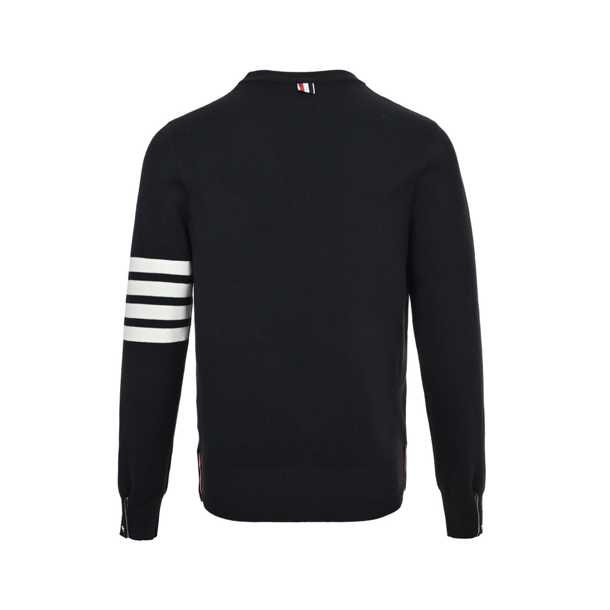 Thom Browne/Thom Brown four-bar wool crew neck sweater
