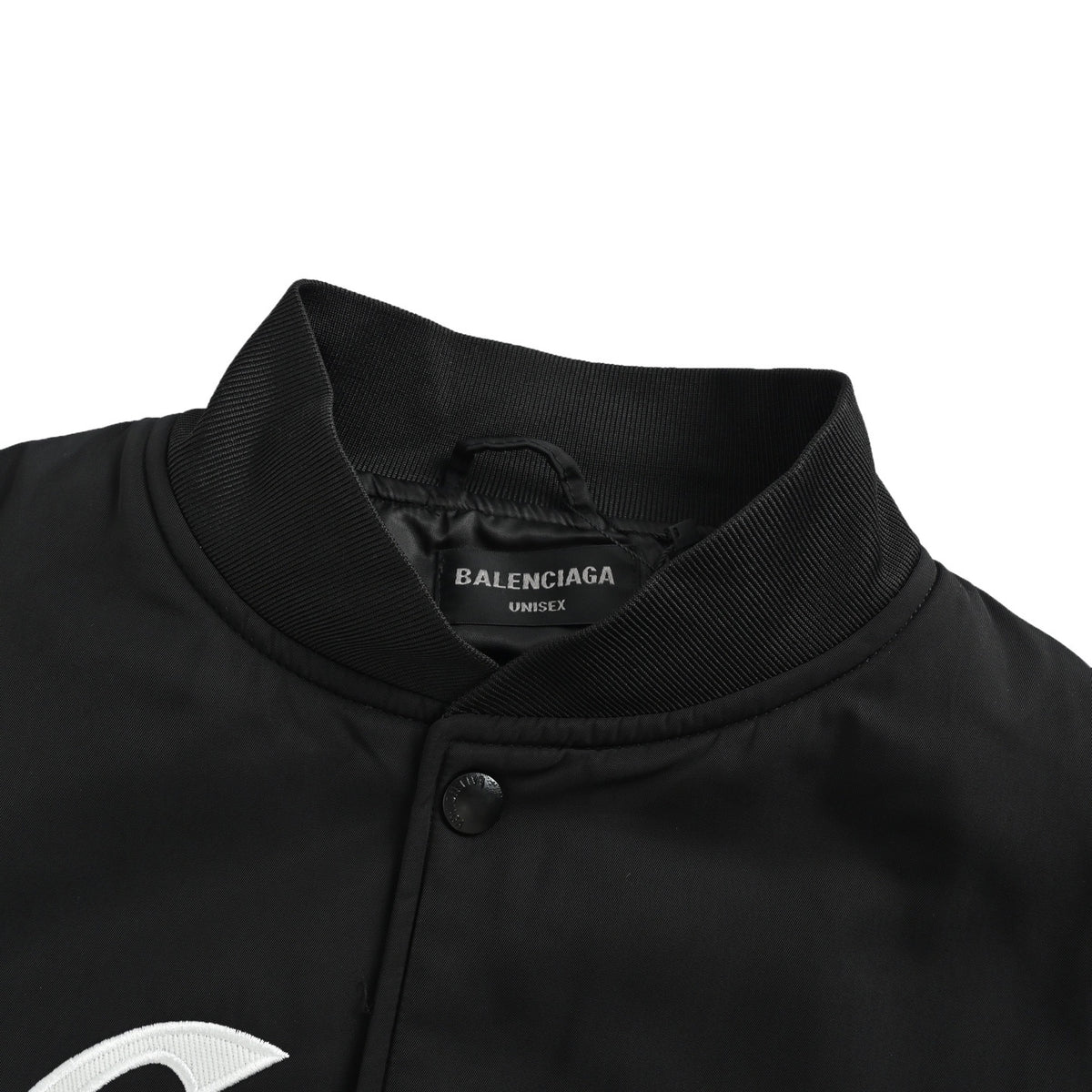 Balenciaga/Balanciaga Luxury embroidered baseball flight cotton jacket