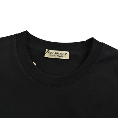 Burberry flocked war horse TB taped short sleeves