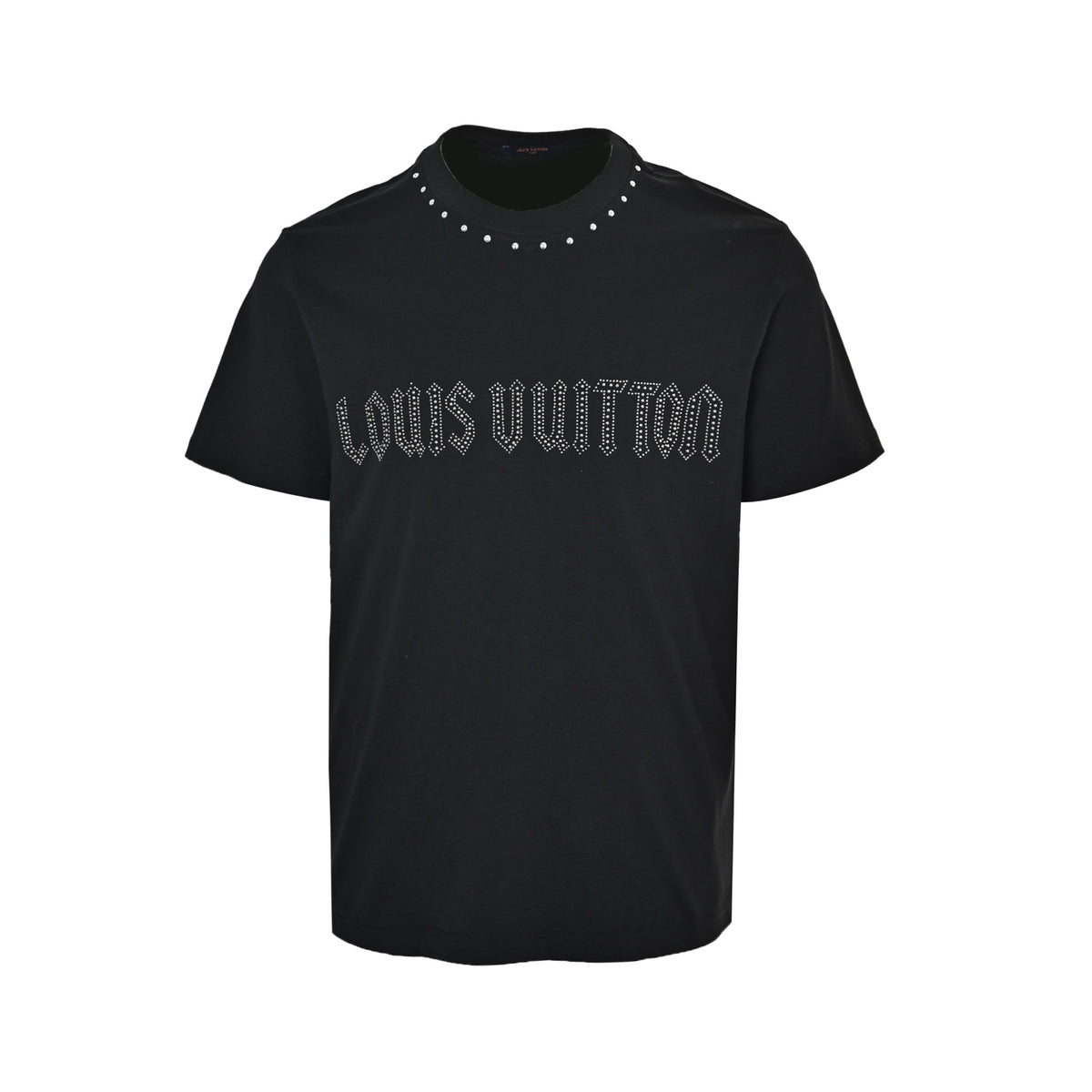 Louis Vuitton 26ss rivet letter logo short sleeves