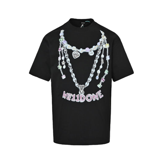 We11 Done Y2K Color Necklace Print Short Sleeve