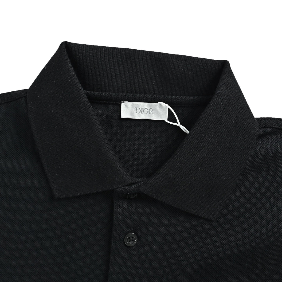 Dior Pocket Square Logo CD Embroidered Polo Short Sleeve