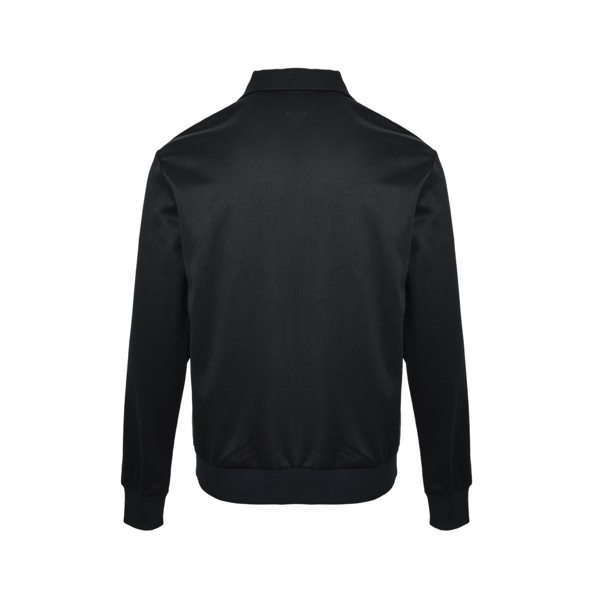Gucci red and green webbing zipper stand collar jacket
