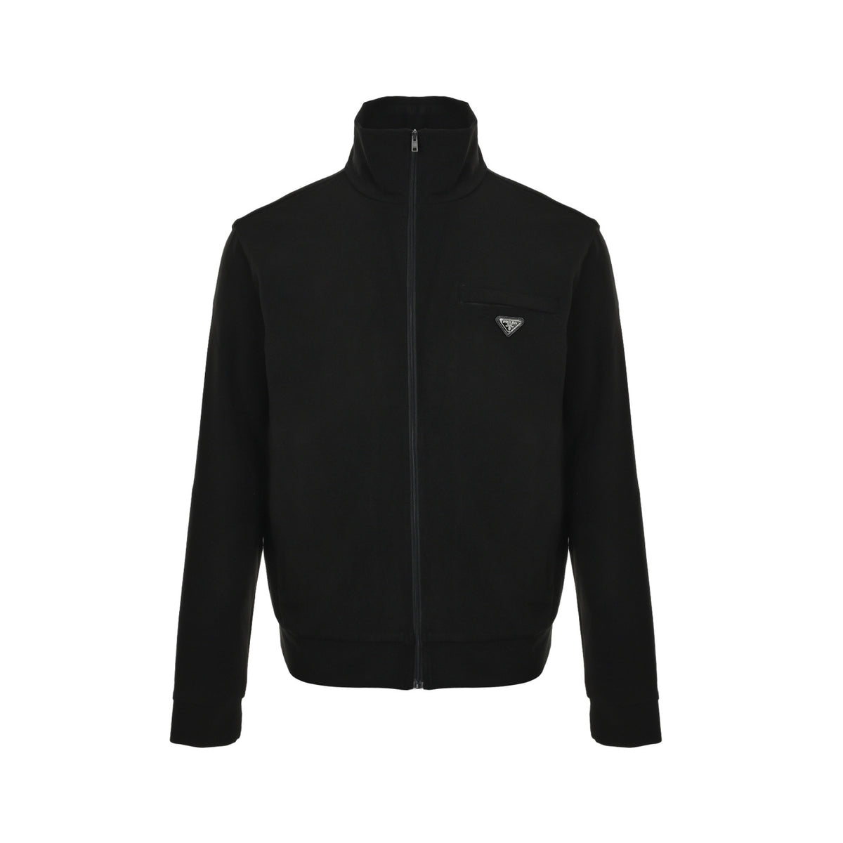 Prada triangle zipper casual suit jacket
