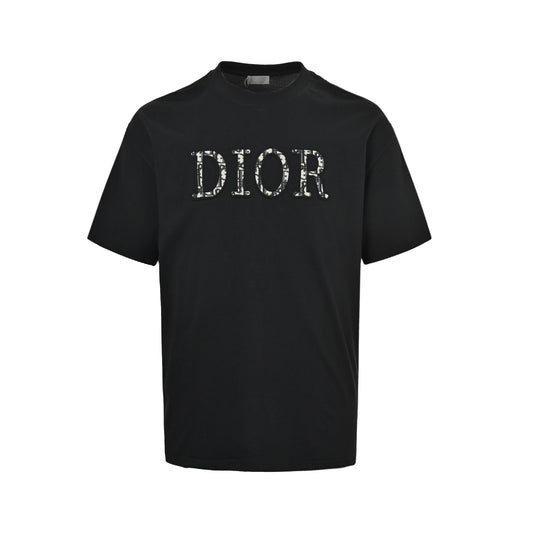 Dior presbyopic CD letter patch short sleeves