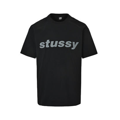 Stussy shark letter print short sleeves