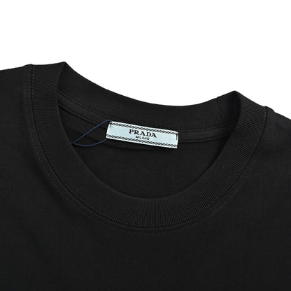 Prada letter logo printed short sleeves