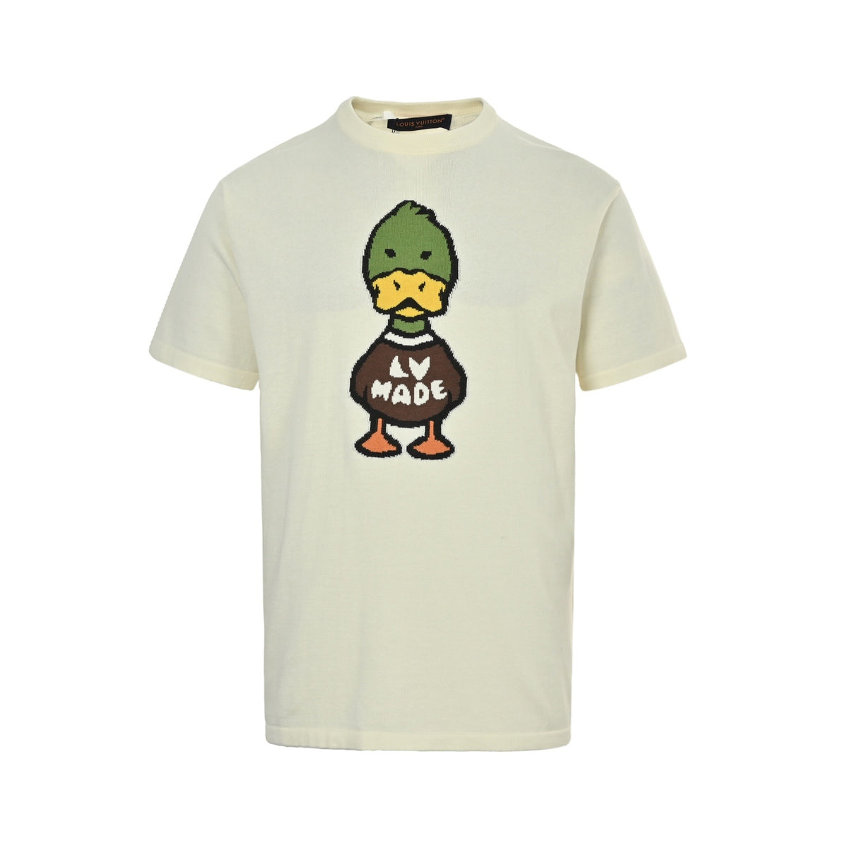 Louis Vuitton 22ss Nigo duck jacquard knitted short sleeves