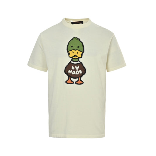 Louis Vuitton 22ss Nigo duck jacquard knitted short sleeves