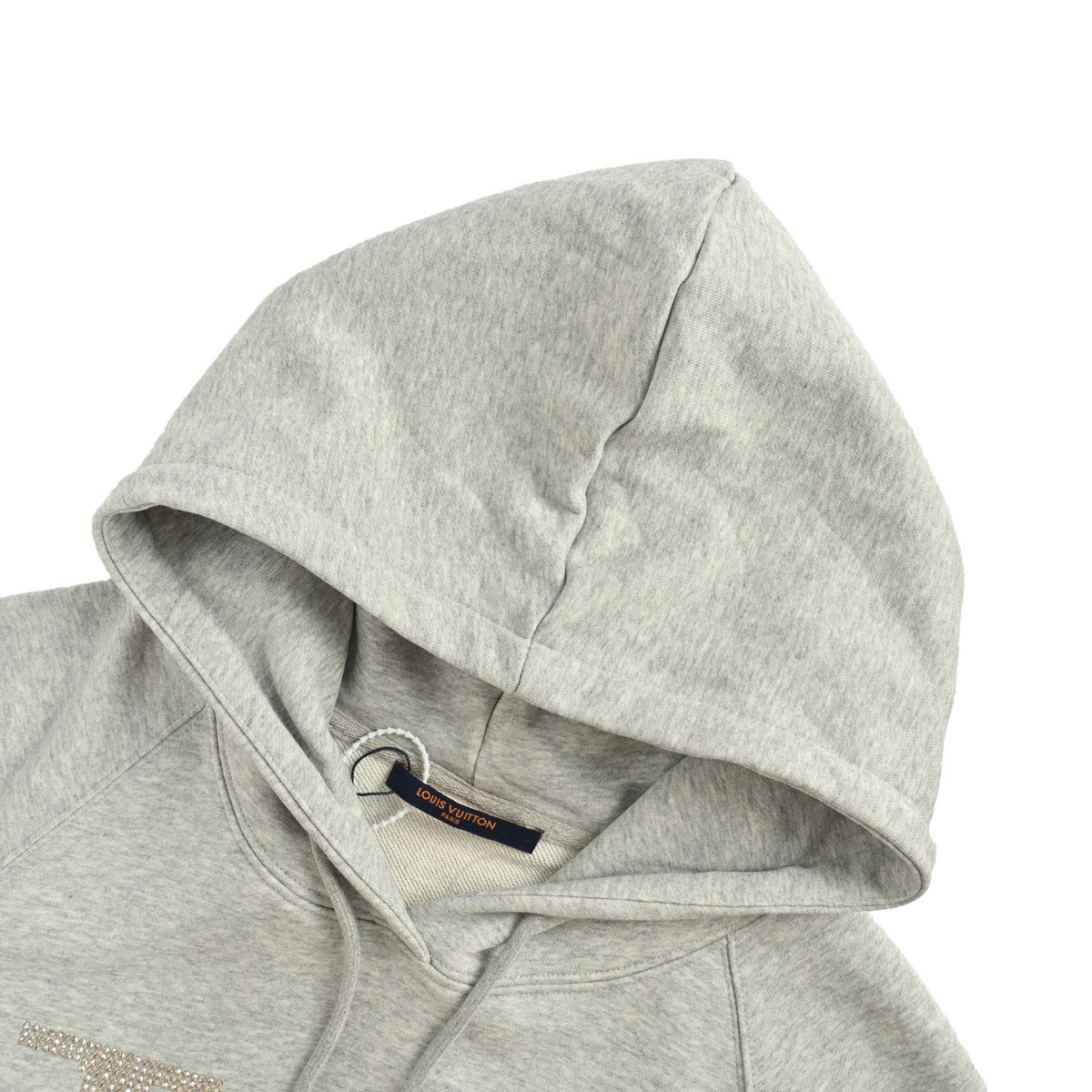 Louis Vuitton 25Fw hot diamond letter logo hooded sweatshirt