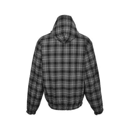 Balenciaga/Balanciaga 25Fw plaid reversible jacket