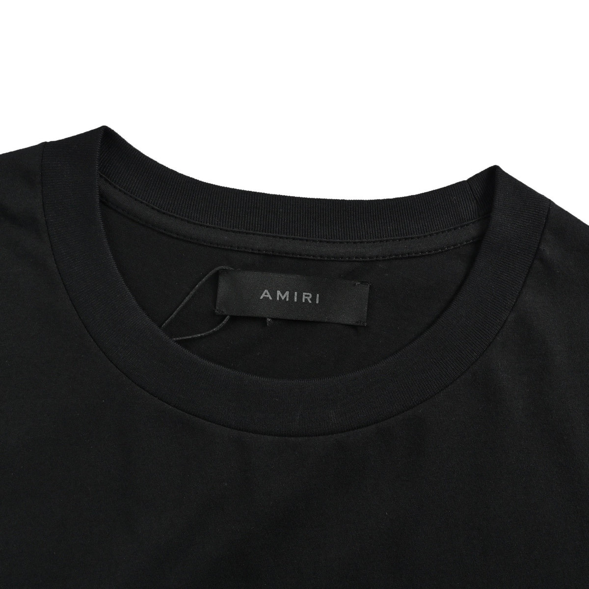 Amiri thick rubber letter print short sleeves