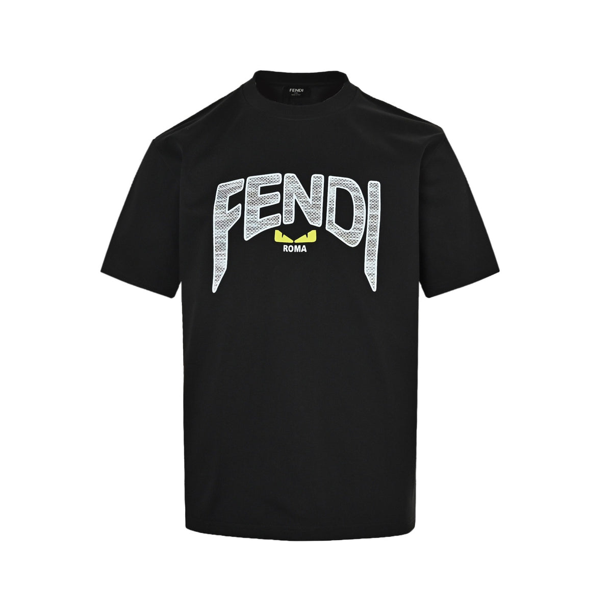 Fendi 25ss large letter logo printed short sleeves