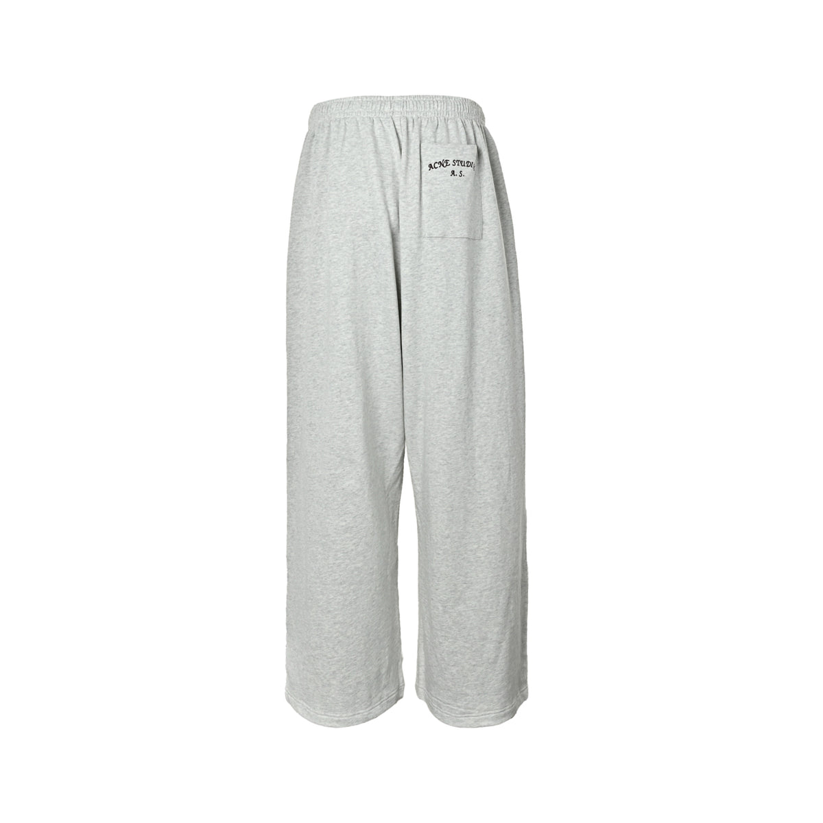 Acne Studios sweatpants with embroidered logo on back pocket