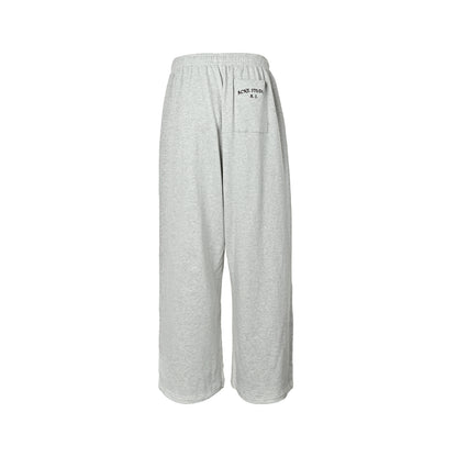 Acne Studios sweatpants with embroidered logo on back pocket