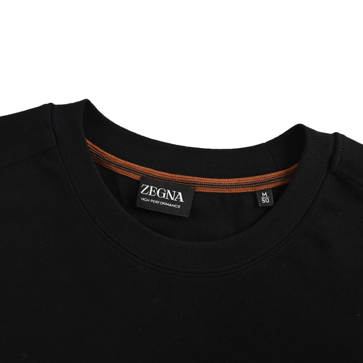ZEGNA/ Zegna letter printed short sleeves on the chest