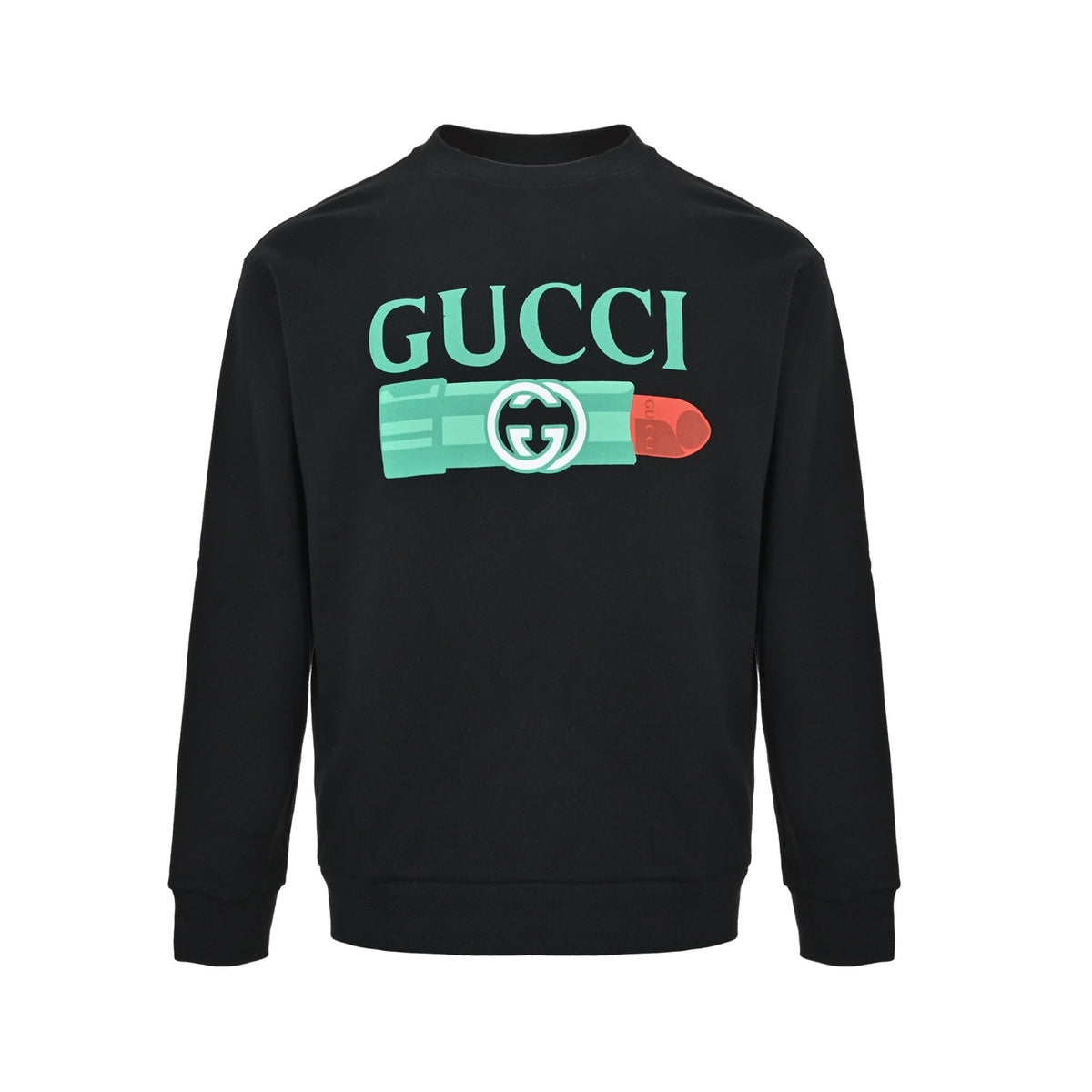 Gucci foam printed crew neck sweatshirt