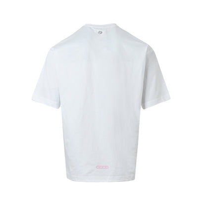GOODBRAND 26ss three-dimensional small flower rope embroidery hot rhinestone short sleeves