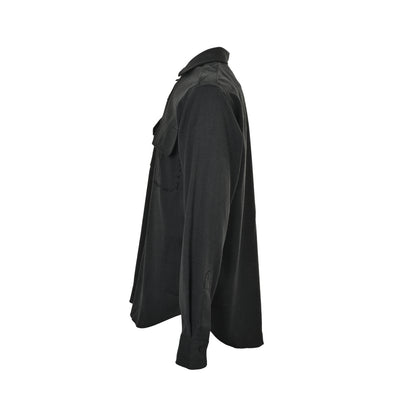 Maison Margiela/Margiela MM6 topstitched wool shirt jacket