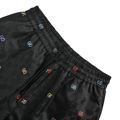 Gucci presbyopia dark pattern color label jacquard shorts