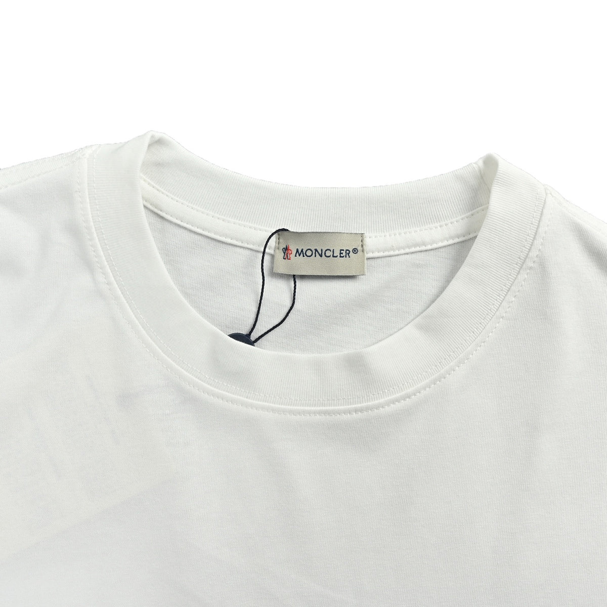 Moncler/Mask 26ss Explorer Mountain Logo Print Short Sleeve