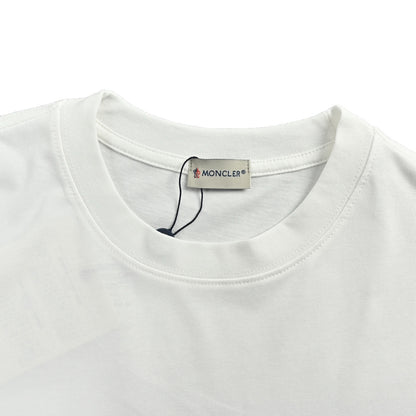 Moncler/Mask 26ss Explorer Mountain Logo Print Short Sleeve