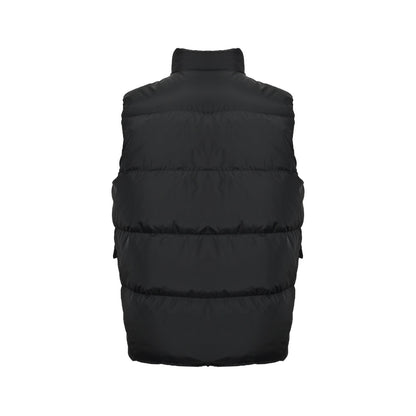 Prada 25Fw triangle cloth label down vest