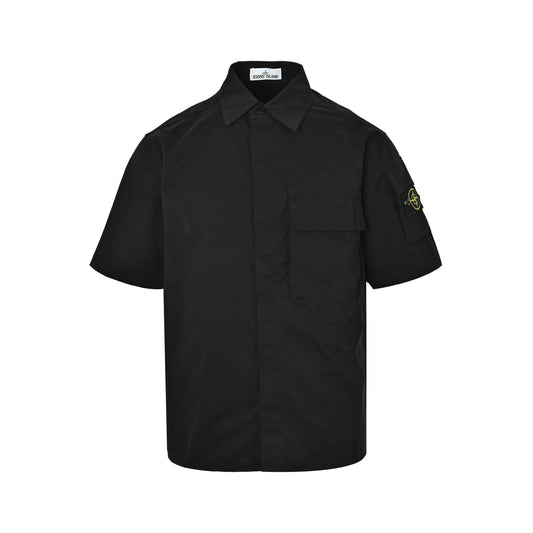 Stone Island armband work short-sleeved shirt
