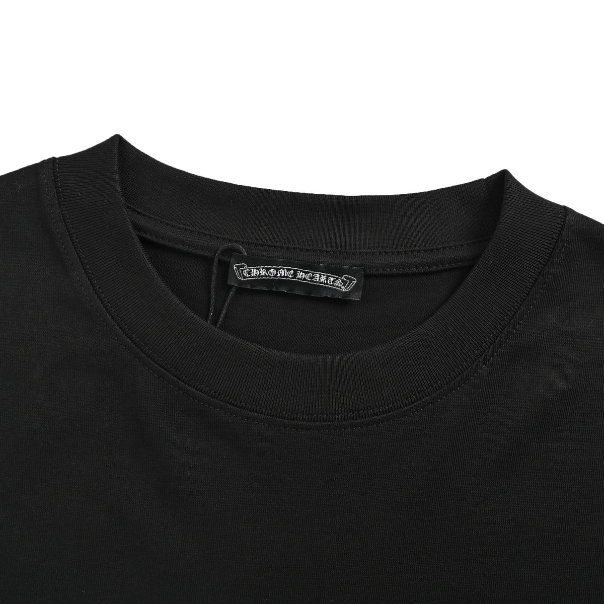 CHROME HEARTS/Chrome Heart CH Sanskrit horseshoe embroidered short sleeves