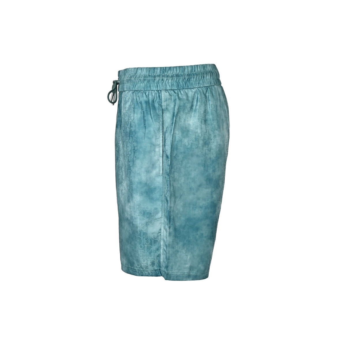 Dior 26ss tie-dye dark pattern all-over printed presbyopic shorts