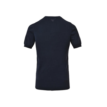 Burberry 26ss war horse logo embroidered knitted short sleeves