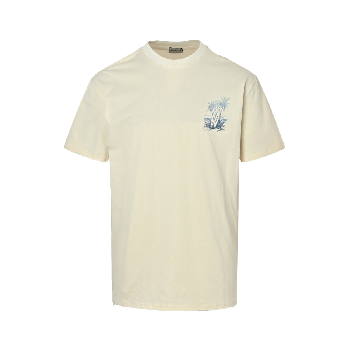 Moncler/Meng Mouth Coconut Grove Coast Print Short Sleeve