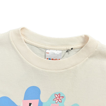 SAINT MICHAEL 25SS cartoon abstract monster print short sleeves