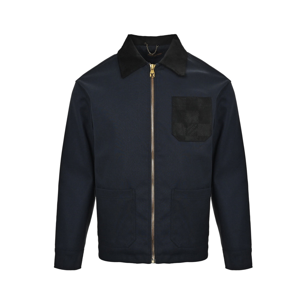 Louis Vuitton checkerboard pocket work jacket