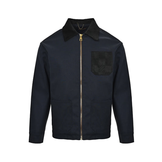 Louis Vuitton checkerboard pocket work jacket