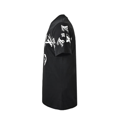 Louis Vuitton ghost presbyopic print short sleeves